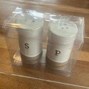 Hearth & Hand with Magnolia stone Salt & Pepper shakers from Target. BNWT.